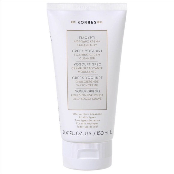 Korres Greek Yoghurt Foaming Cream Cleanser 150ml - Picture 1 of 4